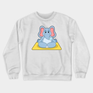 Elephant Yoga Meditation Crewneck Sweatshirt